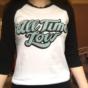 all time low graffiti top